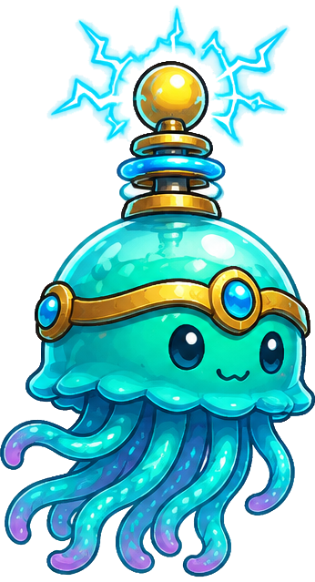 Jelly, a storm jellyfish