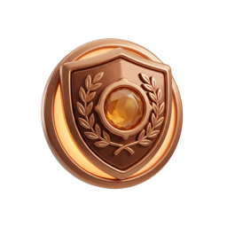 Bronze rank emblem