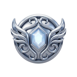 Silver rank emblem